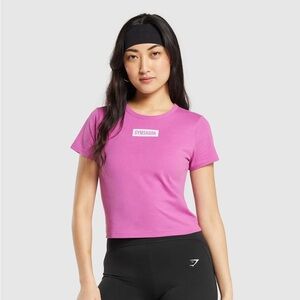 Gymshark Cropped Workout Tee
